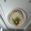 Good Quality White Modern Decorative Hotel Project Crystal Chandeliers